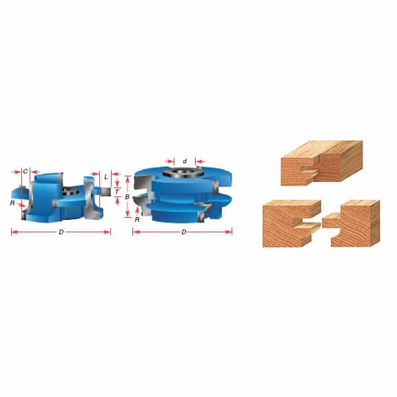 Amana Tool Sc540 3/4"Stock Male&Female 1-1/4"Bore - Ace Tool Group - Amana Tool
