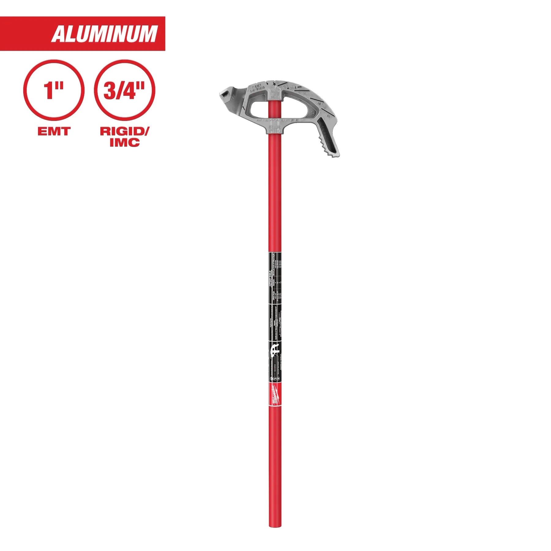 Milwaukee 48-22-4072 EMT Conduit Bender Aluminum - Ace Tool Group - Milwaukee