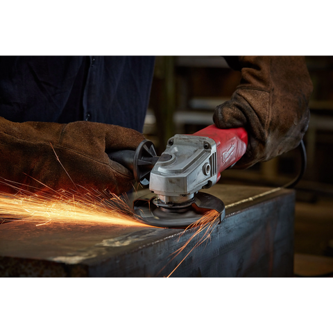 Milwaukee 6141-31 4-1/2" 11 Amp Small Angle Paddle Grinder