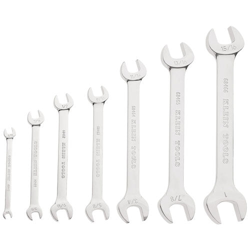 Klein Tools 68452 7 Piece Open-End Wrench Set - Ace Tool Group - Klein