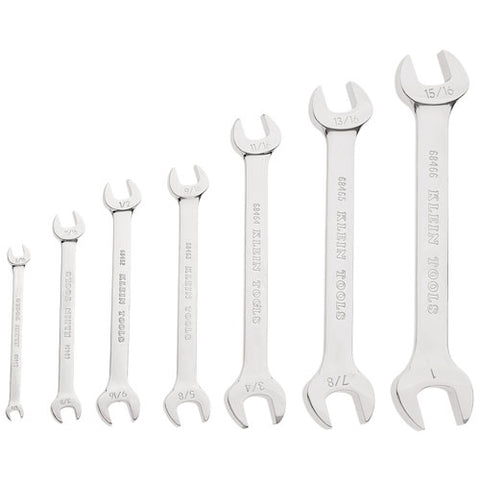 Klein Tools 68452 7 Piece Open-End Wrench Set - Ace Tool Group - Klein