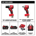 Milwaukee 3693-22CX M18 Brushless 2-Tool Combo Kit - Ace Tool Group - Milwaukee
