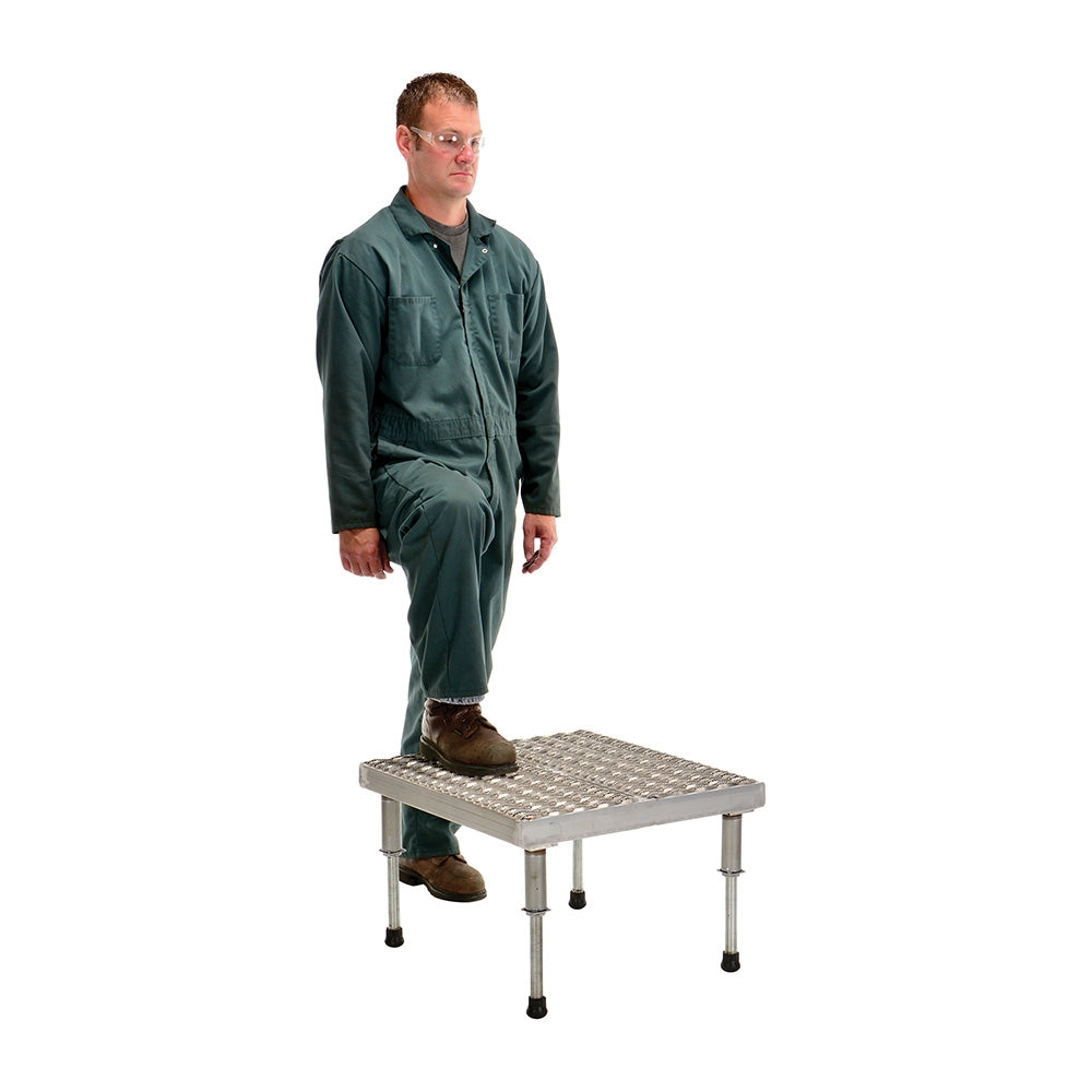 Vestil Adj Ss Stand 10-1/2-16-1/2 H 19w X 36l - Ace Tool Group - Vestil