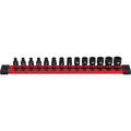 Milwaukee 49-66-7002 14PC SHOCKWAVE Impact Duty  Metric Standard 6 Point Socket Set - Ace Tool Group - Milwaukee