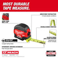 Milwaukee 48-22-1435E 35ft STUD Tape Measure with Engineer's Scale 6 Pack - Ace Tool Group - Milwaukee