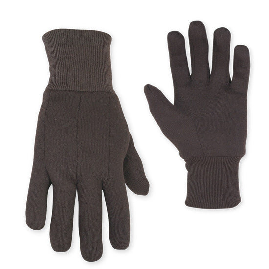 CLC Work Gear 2018L 100% Cotton Brown Jersey - L (12 pair/pack "Job Pack") - Ace Tool Group - CLC