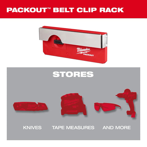 Milwaukee 48-22-8344 PACKOUT Belt Clip Rack - Ace Tool Group - Milwaukee