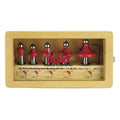 Freud Tools 5 Piece Round Over/Beading Bit Set (1/2" Shank) - Ace Tool Group - Freud