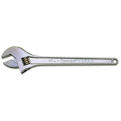 Crescent AC115 15 in Adjustable Tapered Handle Wrench - Ace Tool Group - Crescent