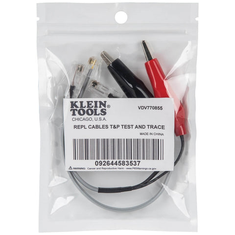 Klein VDV770-855 Cables for Tone and Probe Test Kit - Ace Tool Group - Klein