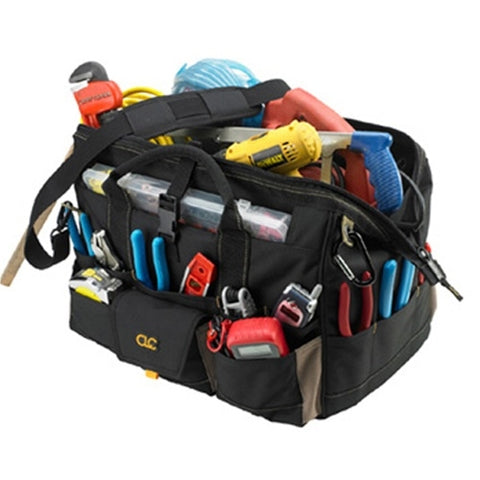 Clc 1535 Tool Carrier 37 Pocket - 18 Inch Tote Bag With Tray - Ace Tool Group - CLC