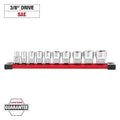 Milwaukee 48-22-9403 3/8" Drive 10pc Socket Set - SAE - Ace Tool Group - Milwaukee