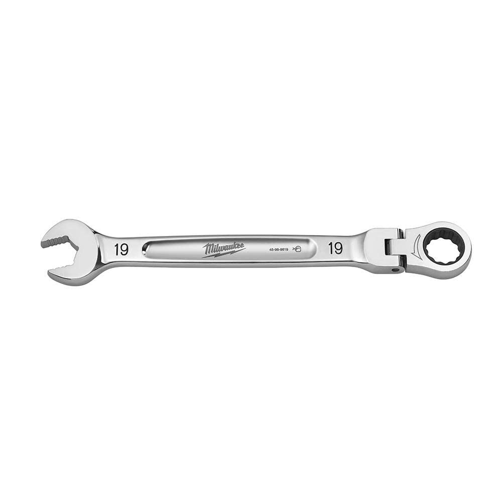 Milwaukee 45-96-9619 19mm Flex Head Combination Wrench - Ace Tool Group - Milwaukee