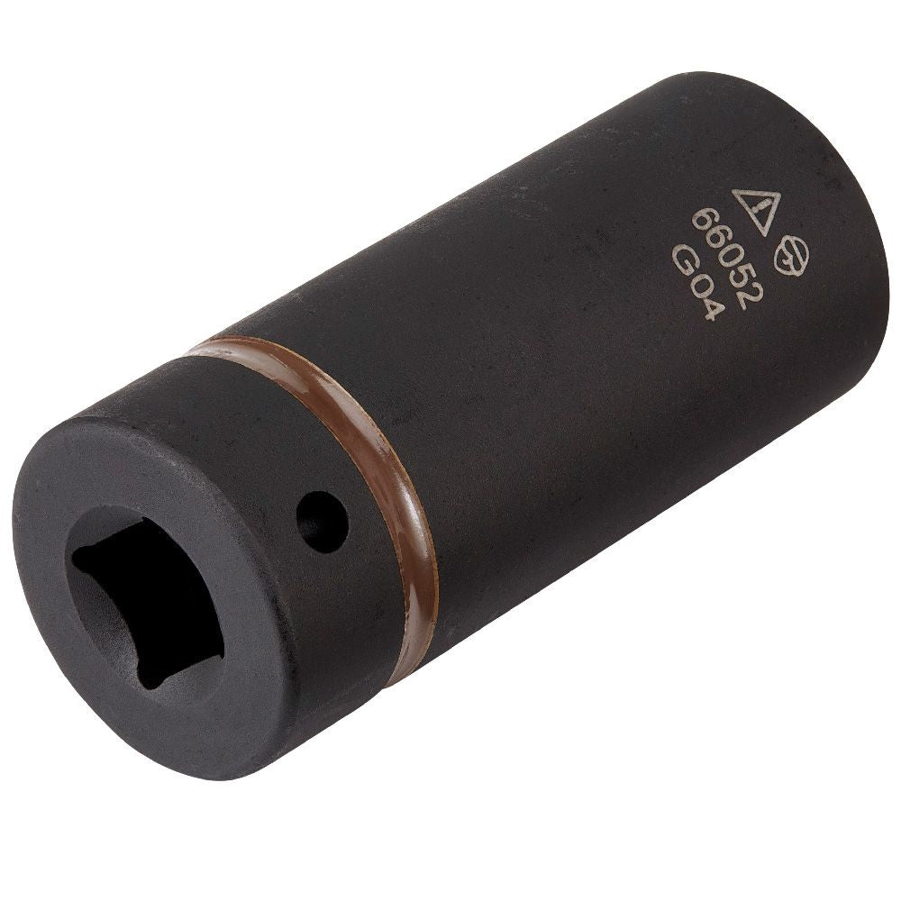 Klein 66052E 2-in-1 Metric Impact Socket, 12, 24 x 19 mm - Ace Tool Group - Klein