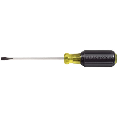 Klein 601-4 3/16 in. Cabinet Tip Screwdriver 4 in. - Ace Tool Group - Klein