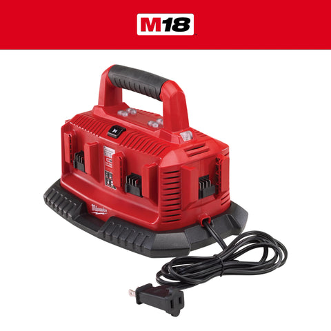 Milwaukee 48-59-1806 M18 Six Pack Sequential Charger - Ace Tool Group - Milwaukee