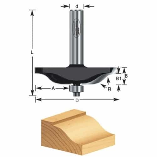 Timberline 420-22 Timberline Raised Panel Bit - Ace Tool Group - Timberline