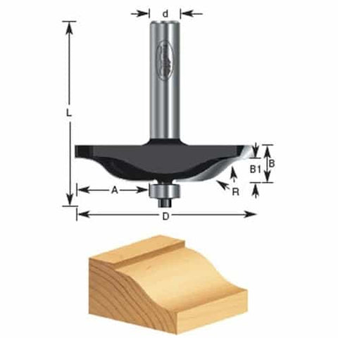 Timberline 420-22 Timberline Raised Panel Bit - Ace Tool Group - Timberline