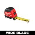 Milwaukee 48-22-1225 25ft Wide Blade Tape Measure 6 Pack - Ace Tool Group - Milwaukee