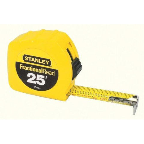 Stanley 25' Fractional Tape Measure - Ace Tool Group - Stanley