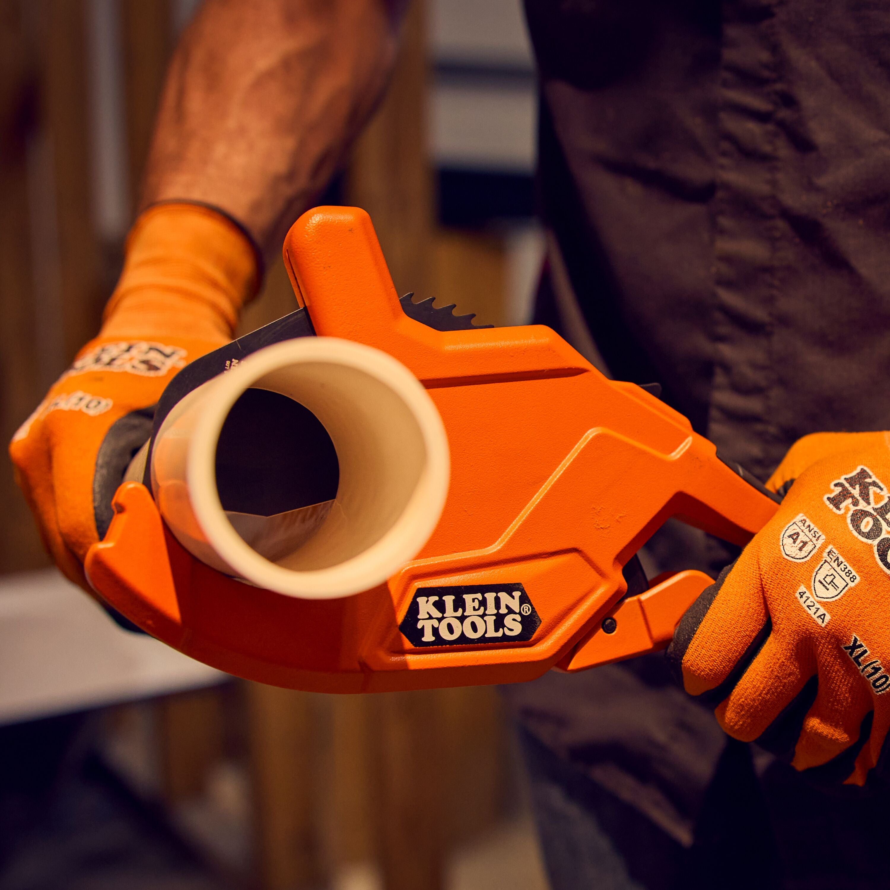 Klein 50080 2-Inch Ratcheting PVC Pipe Cutter