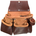 Occidental 5017DB 3 Pouch Pro Tool Bag - Ace Tool Group - Occidental Leather