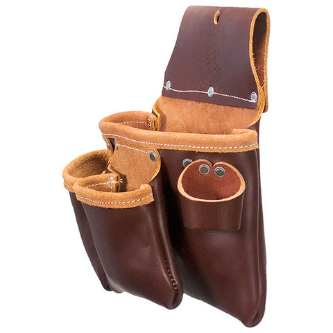 Occidental 5017DB 3 Pouch Pro Tool Bag - Ace Tool Group - Occidental Leather