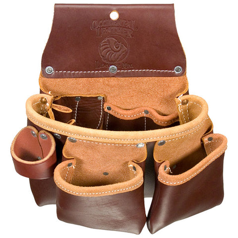 Occidental 5017DBLH 3 Pouch Pro Tool Bag - Ace Tool Group - Occidental Leather