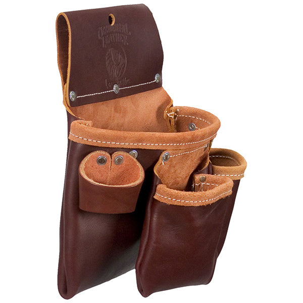 Occidental 5017DBLH 3 Pouch Pro Tool Bag - Ace Tool Group - Occidental Leather
