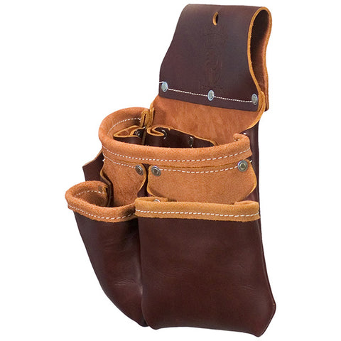 Occidental 5017DBLH 3 Pouch Pro Tool Bag - Ace Tool Group - Occidental Leather