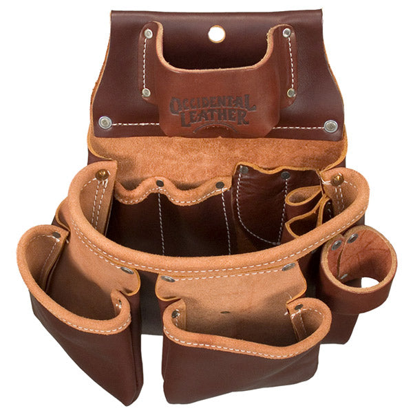 Occidental B5018DBLH 3 Pouch Pro Tool Bag - Ace Tool Group - Occidental Leather