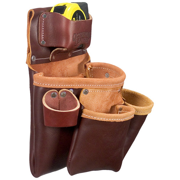 Occidental 5018DBLH 3 Pouch Pro Tool Bag - Ace Tool Group - Occidental Leather