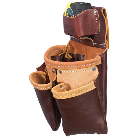 Occidental 5018DBLH 3 Pouch Pro Tool Bag - Ace Tool Group - Occidental Leather