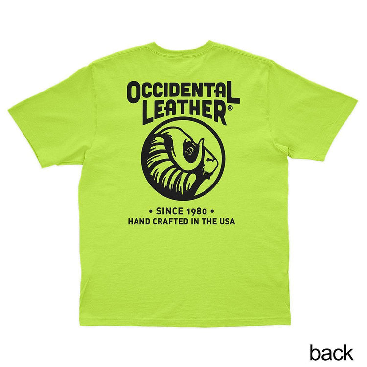 Occidental 505853 Oxy-T, Safety Green, Small - Ace Tool Group - Occidental Leather