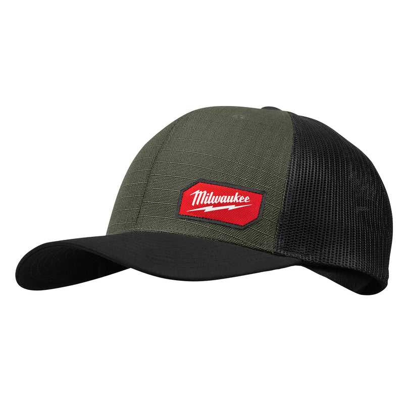 Milwaukee 505E GRIDIRON™ Snapback Trucker Hat | Green - Ace Tool Group - Milwaukee Tool