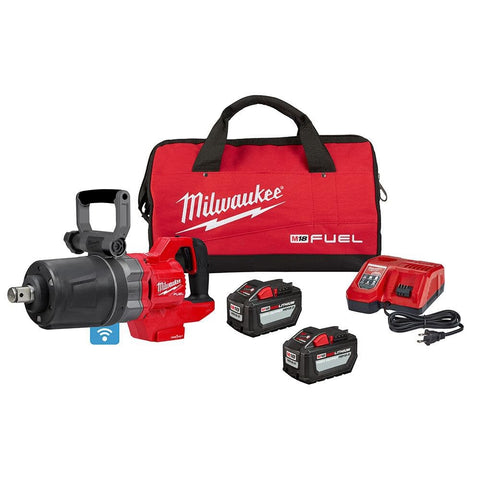 Milwaukee 2868-22HD M18 FUEL 1" D-Handle High Torque Impact Wrench w/ ONE-KEY Kit - Ace Tool Group - Milwaukee
