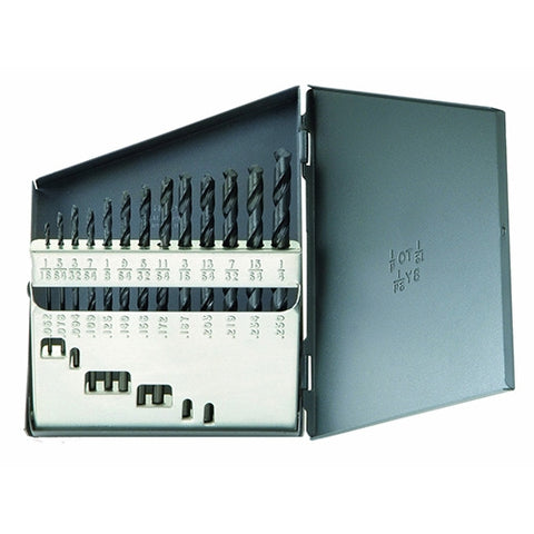 Champion 113C-Xl5 Jobber Length 13 Piece Bit Set - 1/16-1/4 - Ace Tool Group - Champion Cutting