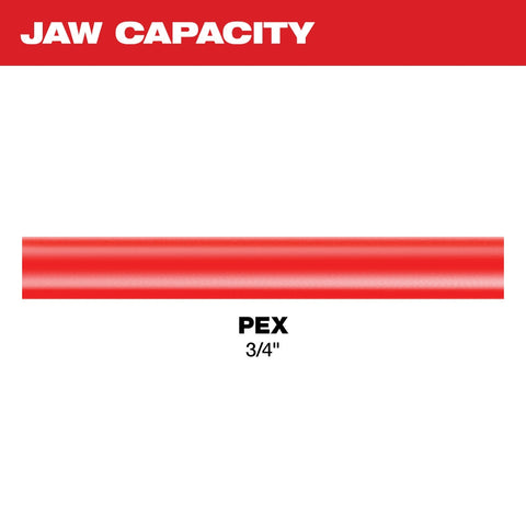 Milwaukee 49-16-2653C 3/4" PEX Crimp (F1807 & F2159) Jaw for M18 FORCE LOGIC Press Tools - Ace Tool Group - Milwaukee