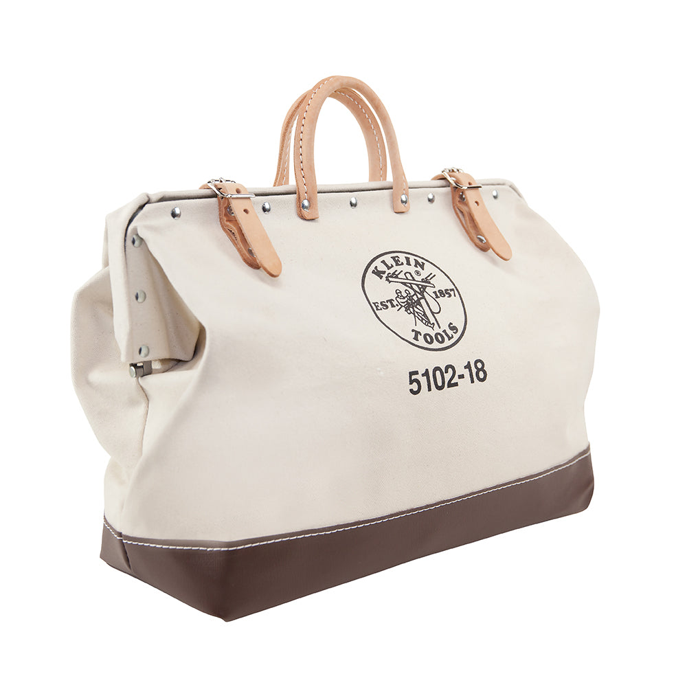 Klein 5102-18 Canvas Tool Bag, 18-Inch - Ace Tool Group - Klein