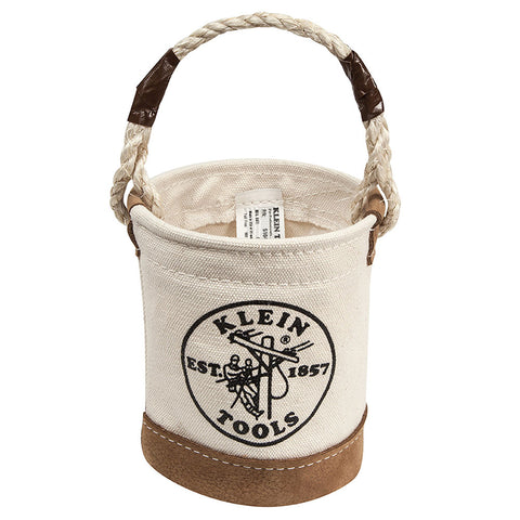 Klein Tools 5104MINI Mini Leather-Bottom Bucket
