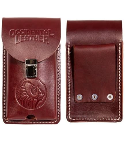 Occidental 454010 Badger Phone Holster - Ace Tool Group - Occidental Leather