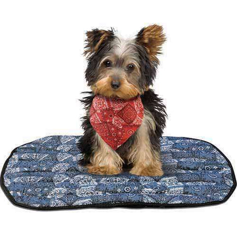 Occunomix 992-CB4 L Mc Dog Mat: Cwby Blue 25/Cs - Ace Tool Group - Occunomix