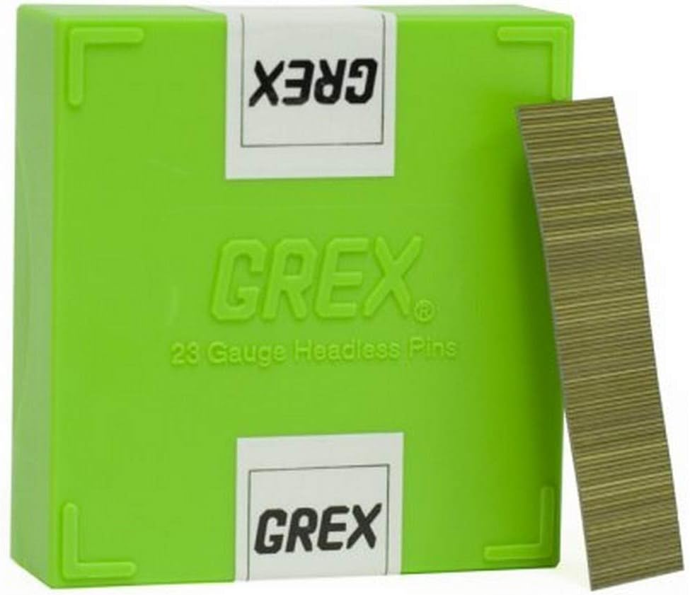 Grex P6/20L 23 Gauge 3/4-Inch Headless Pins, 10000 ct. - Ace Tool Group - Grex