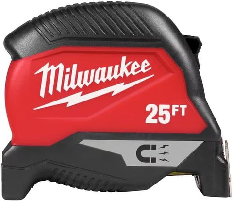 Milwaukee 48-22-1025MG 25ft Magnetic Tape Measure 2-Pack - Ace Tool Group - Milwaukee
