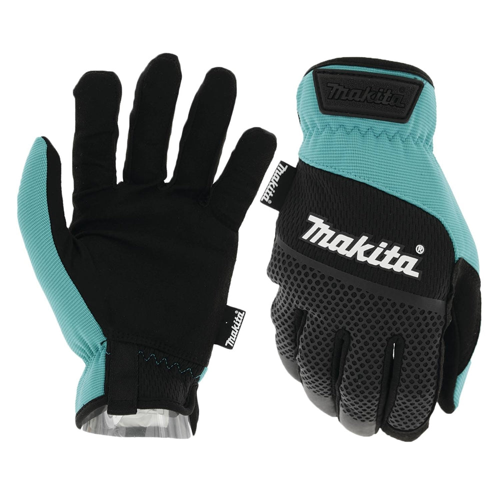 Makita T-04167 Open Cuff Utility Work Gloves (Large) - Ace Tool Group - Makita