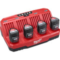 Milwaukee 48-59-1204 M12 Four Bay Sequential Charger - Ace Tool Group - Milwaukee