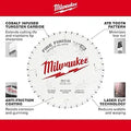 Milwaukee 48-40-0524 5-3/8" 36T FINE FINISH BLD 5 Pack - Ace Tool Group - Milwaukee