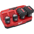 Milwaukee 48-59-1204 M12 Four Bay Sequential Charger - Ace Tool Group - Milwaukee