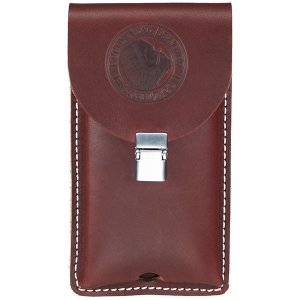 Occidental 5328 Clip-On Lg. Leather Phone Holster - Ace Tool Group - Occidental Leather