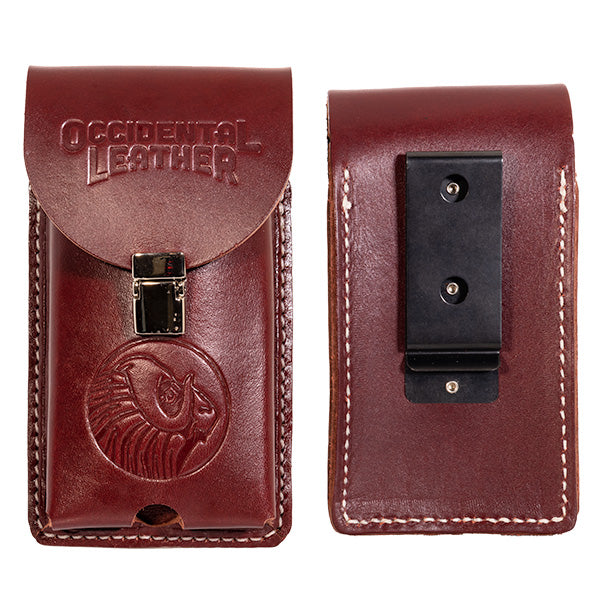 Occidental 5330 Clip-On XL Leather Phone Holster - Ace Tool Group - Occidental Leather